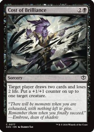Cost of Brilliance (077) Foil - Secrets of Strixhaven