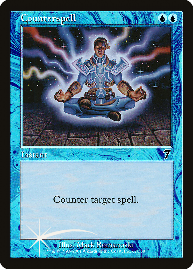 Counterspell (067) Foil - Seventh Edition