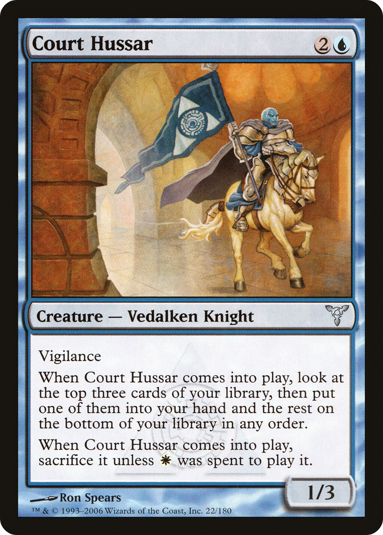 Court Hussar (022) Foil - Dissension