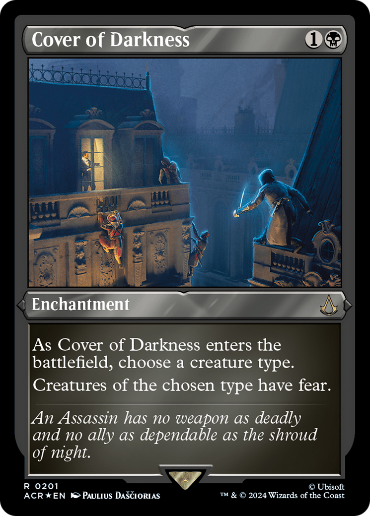 Cover of Darkness (201) Etched Foil - Assassin's Creed