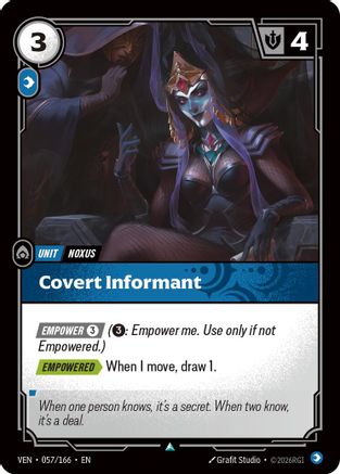Covert Informant (057) Foil - Vendetta