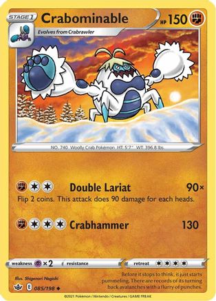 Crabominable (85) - Chilling Reign