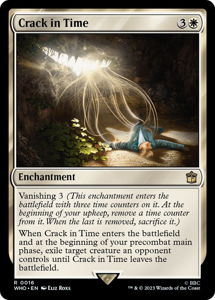 Crack in Time (016) Foil - Doctor Who