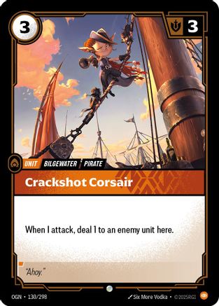 Crackshot Corsair (130) - Origins