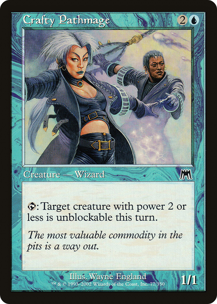 Crafty Pathmage (077) Foil - Onslaught