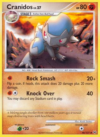 Cranidos (46) Reverse Holofoil - Platinum