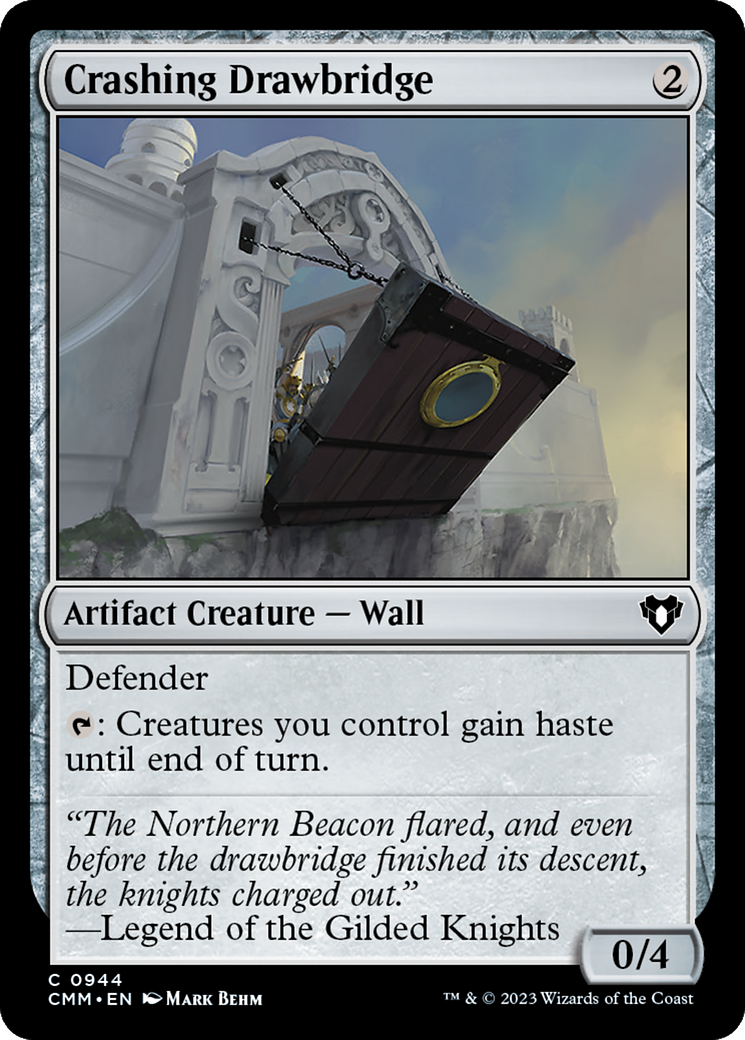 Crashing Drawbridge (944) - Commander Masters