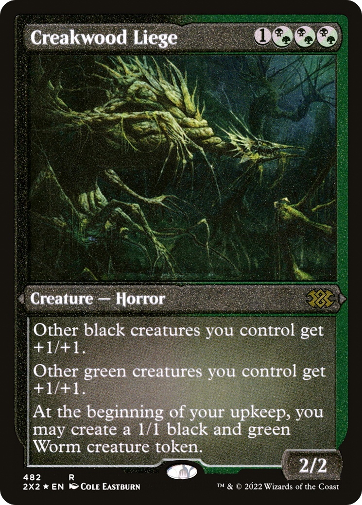 Creakwood Liege (482) Etched Foil - Double Masters 2022