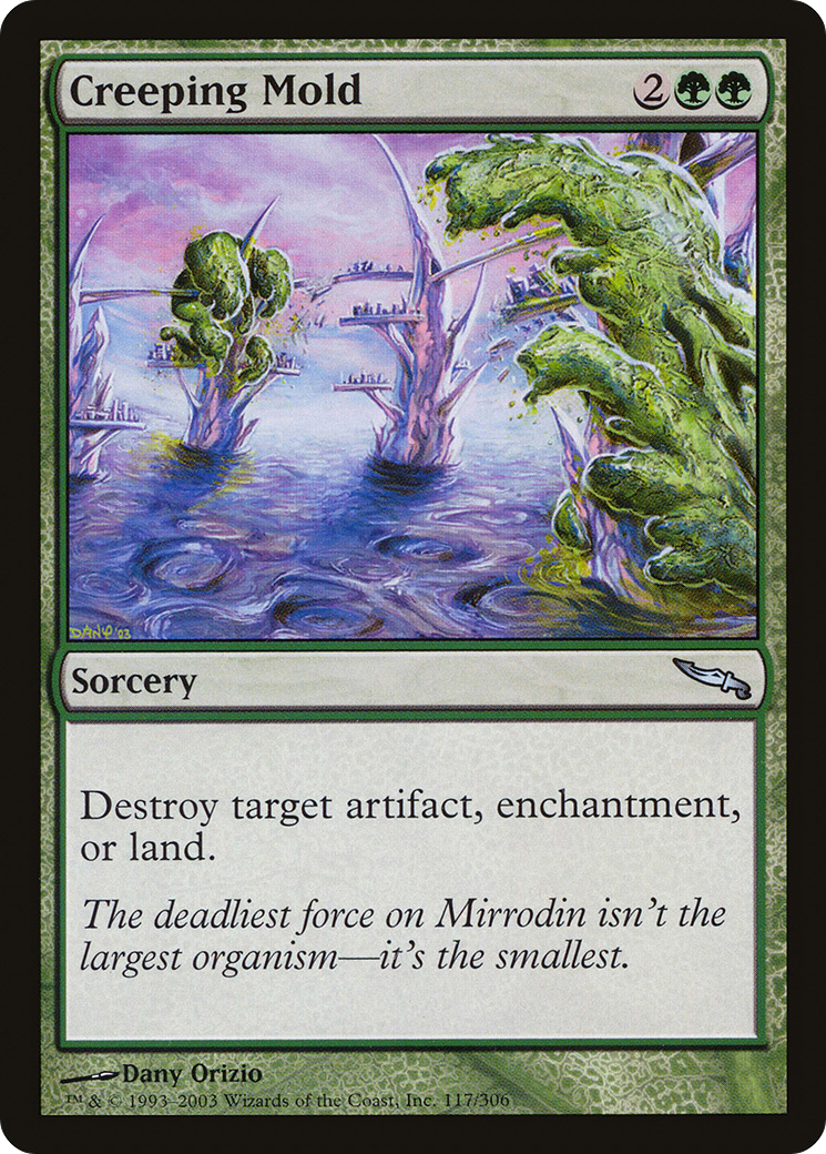 Creeping Mold (117) Foil - Mirrodin