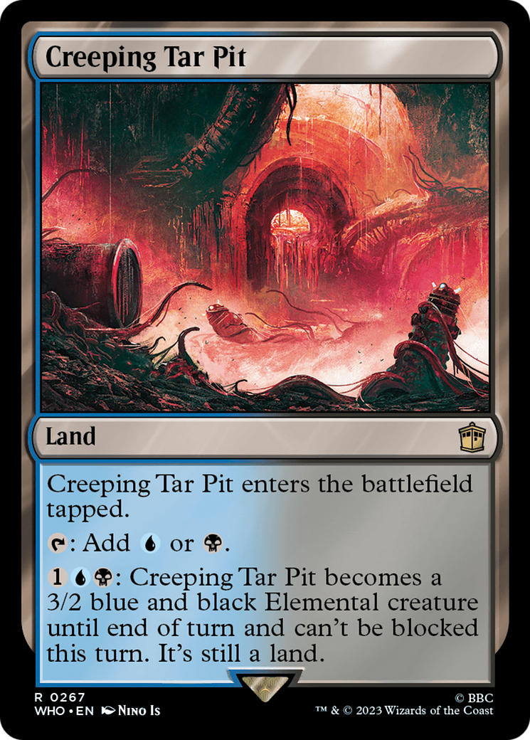 Creeping Tar Pit (267) Foil - Doctor Who