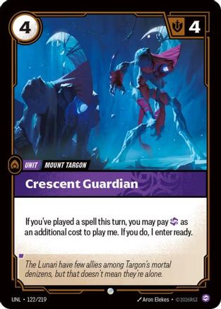 Crescent Guardian (122) Foil - Unleashed