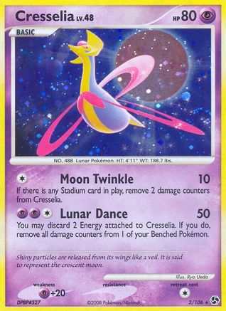 Cresselia (2) Reverse Holofoil - Great Encounters