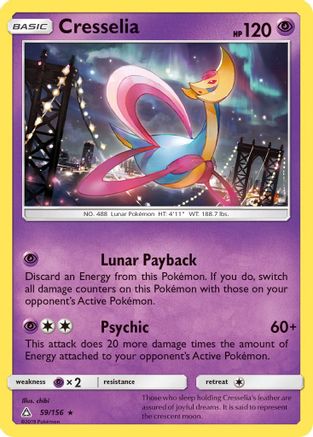 Cresselia (59) Holofoil - Ultra Prism