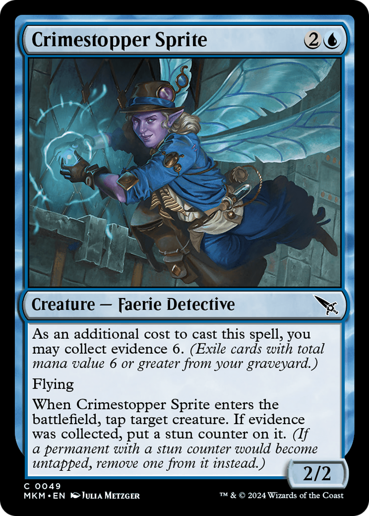 Crimestopper Sprite (049) - Murders at Karlov Manor Foil