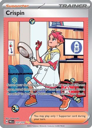 Crispin (Alternate Full Art) (171) Holofoil - Prismatic Evolutions