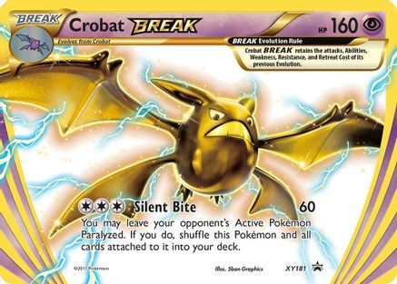 Crobat BREAK (XY181) Holofoil - Black Star Promos