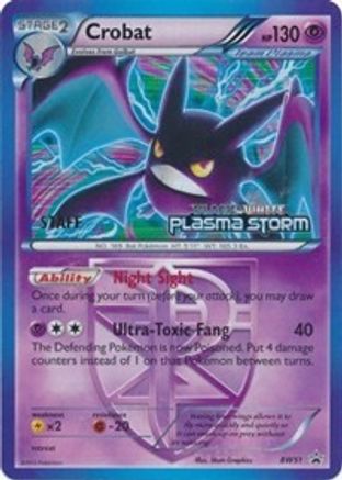 Crobat (Team Plasma) (BW51) Holofoil - Black Star Promos