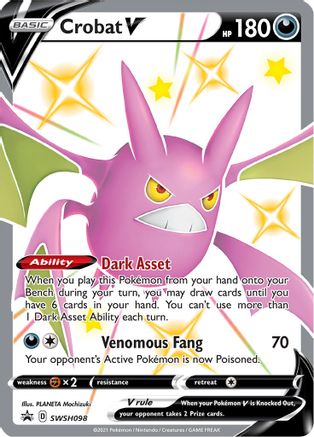Crobat V (SWSH098) Holofoil - Black Star Promos