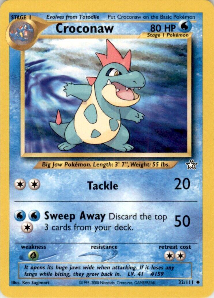 Croconaw (32) (Unlimited) - Neo Genesis
