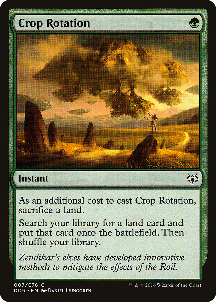 Crop Rotation (007) - Duel Decks: Nissa vs. Ob Nixilis