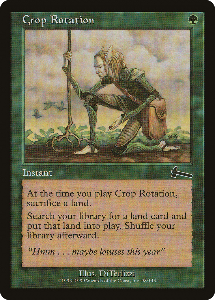 Crop Rotation (098) - Urza's Legacy