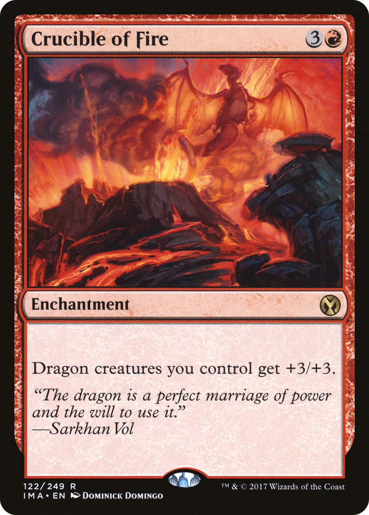 Crucible of Fire (122) Foil - Iconic Masters