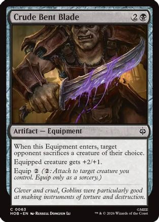 Crude Bent Blade (063) - The Hobbit