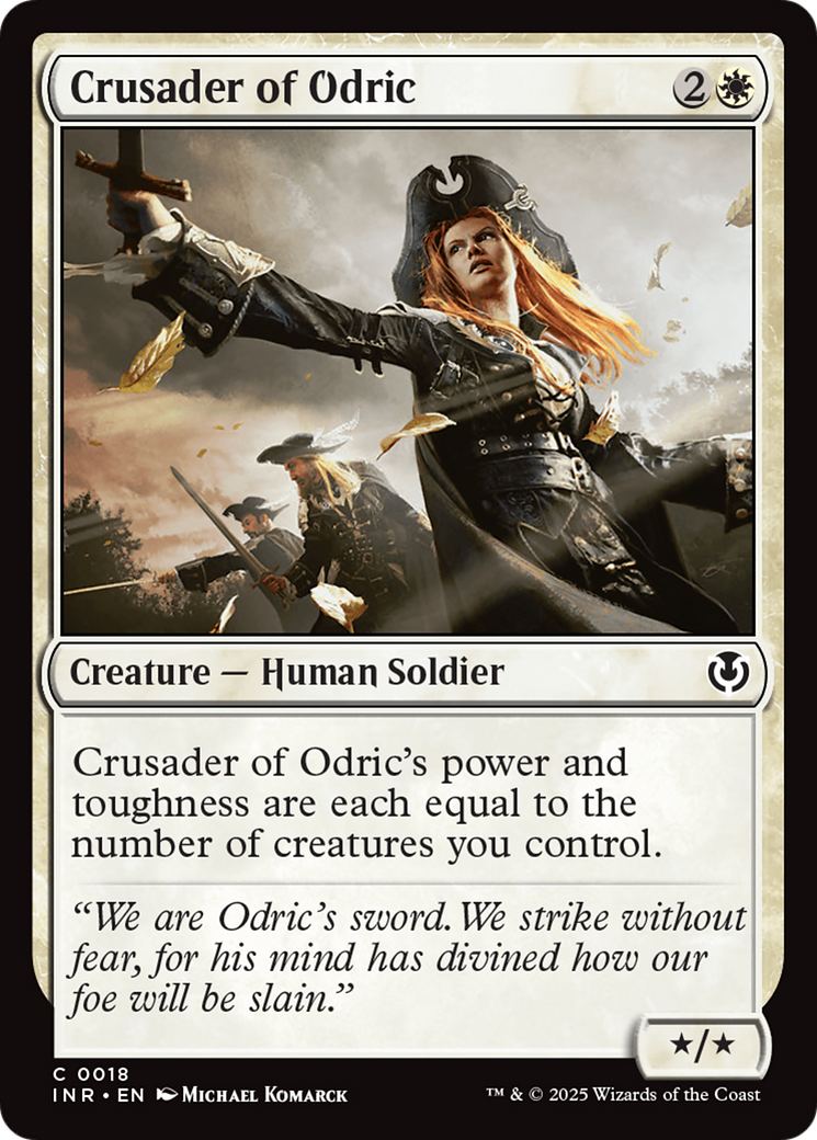 Crusader of Odric (018) Foil - Innistrad Remastered