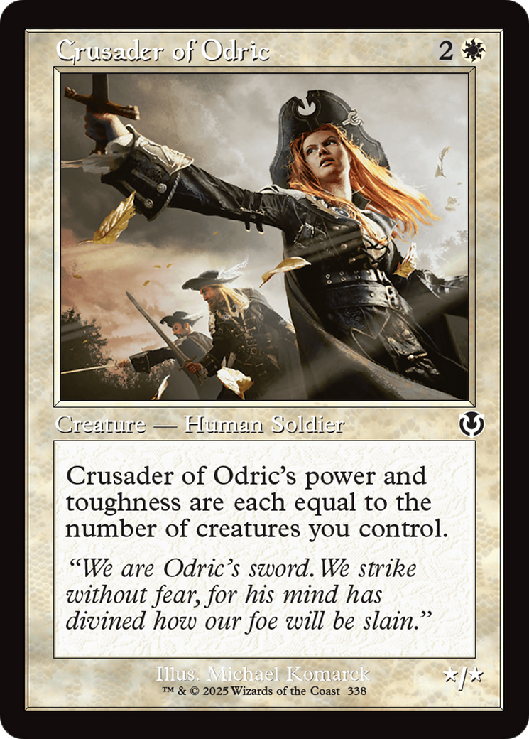Crusader of Odric (Retro) (338) Foil - Innistrad Remastered
