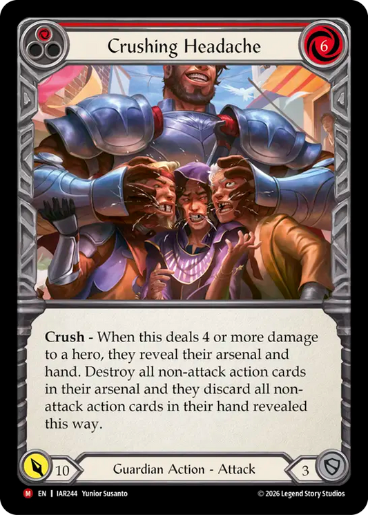Crushing Headache (Red) (IAR244) - Usurp the Shadow Throne