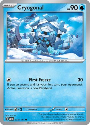 Cryogonal (55) - Obsidian Flames