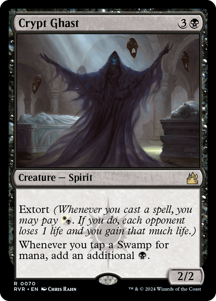 Crypt Ghast (070) Foil - Ravnica Remastered