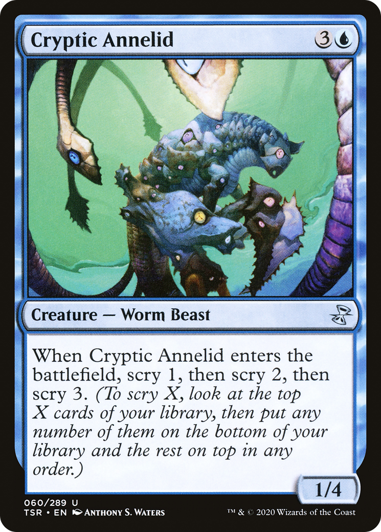 Cryptic Annelid (060) - Time Spiral Remastered Foil