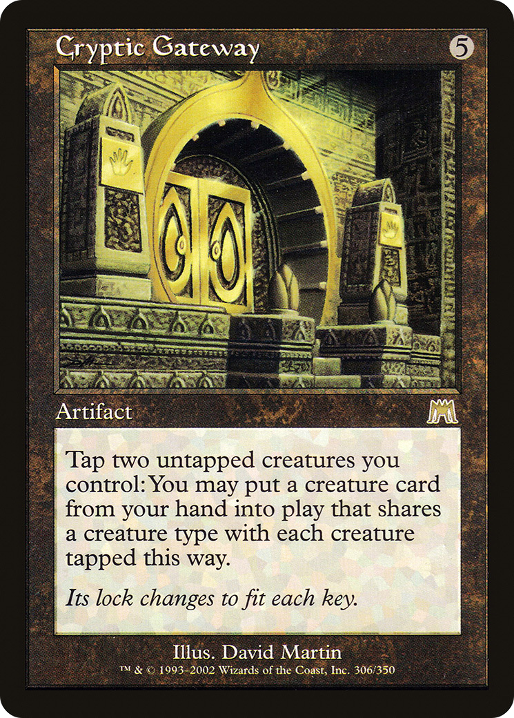 Cryptic Gateway (306) Foil - Onslaught