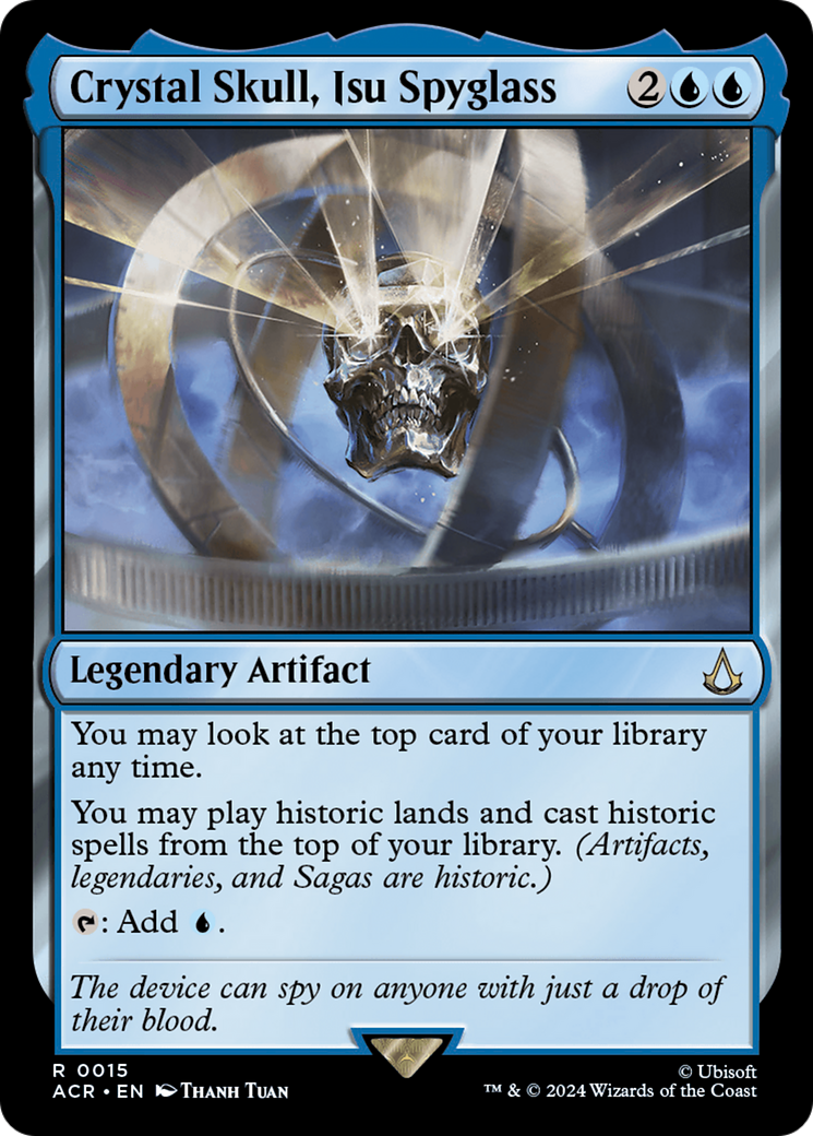 Crystal Skull, Isu Spyglass (015) Foil - Assassin's Creed