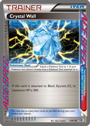 Crystal Wall (139) Holofoil - Boundaries Crossed