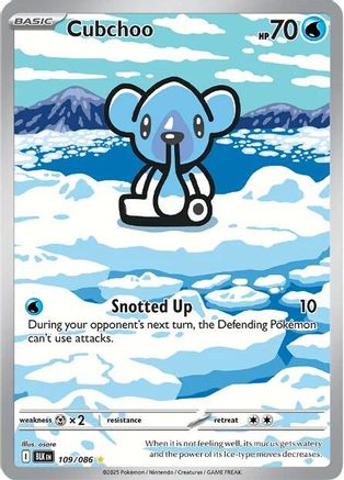 Cubchoo (109) Holofoil - Black Bolt