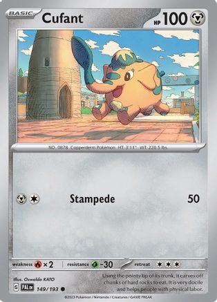 Cufant (149) Reverse Holofoil - Paldea Evolved