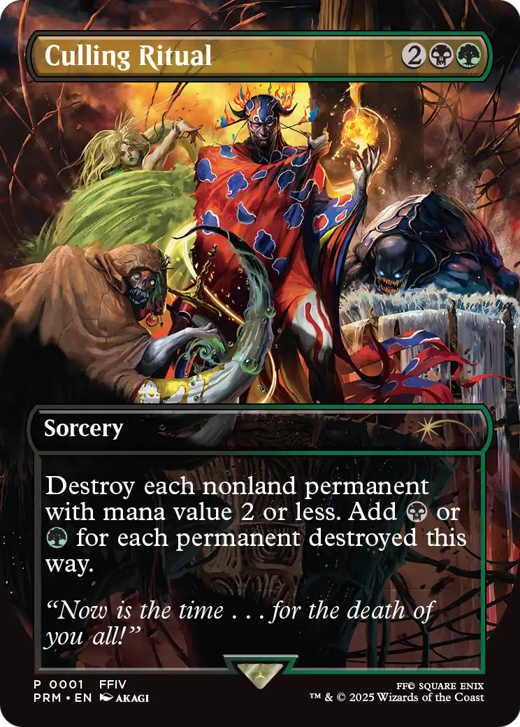 Culling Ritual (001) Foil - WPN & Gateway Promos