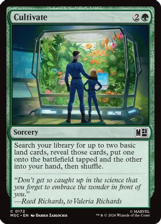 Cultivate (172) - Commander: Marvel Super Heroes