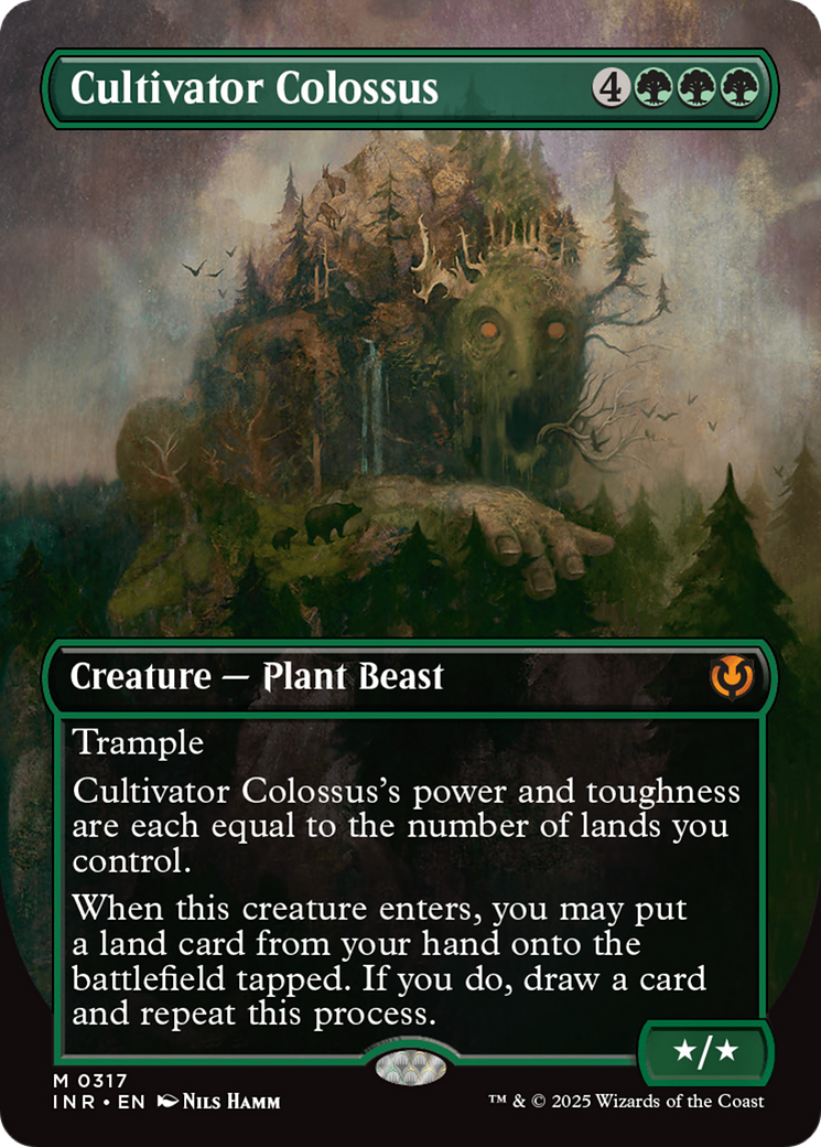 Cultivator Colossus (Borderless) (317) Foil - Innistrad Remastered