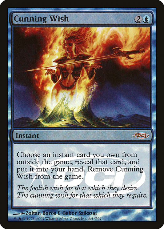 Cunning Wish (002) Foil - Judge Gift Cards 2007