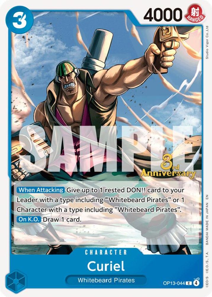 Curiel (OP13-044) 3rd Anniversary Tournament Cards