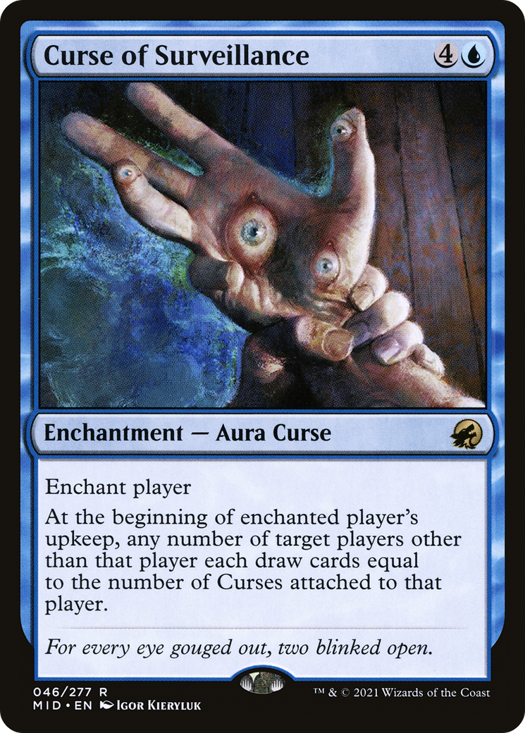 Curse of Surveillance (046) - Innistrad: Midnight Hunt Foil