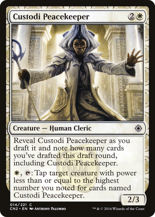 Custodi Peacekeeper (014) - Conspiracy: Take the Crown
