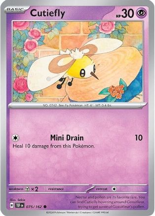 Cutiefly (75) Reverse Holofoil - Temporal Forces