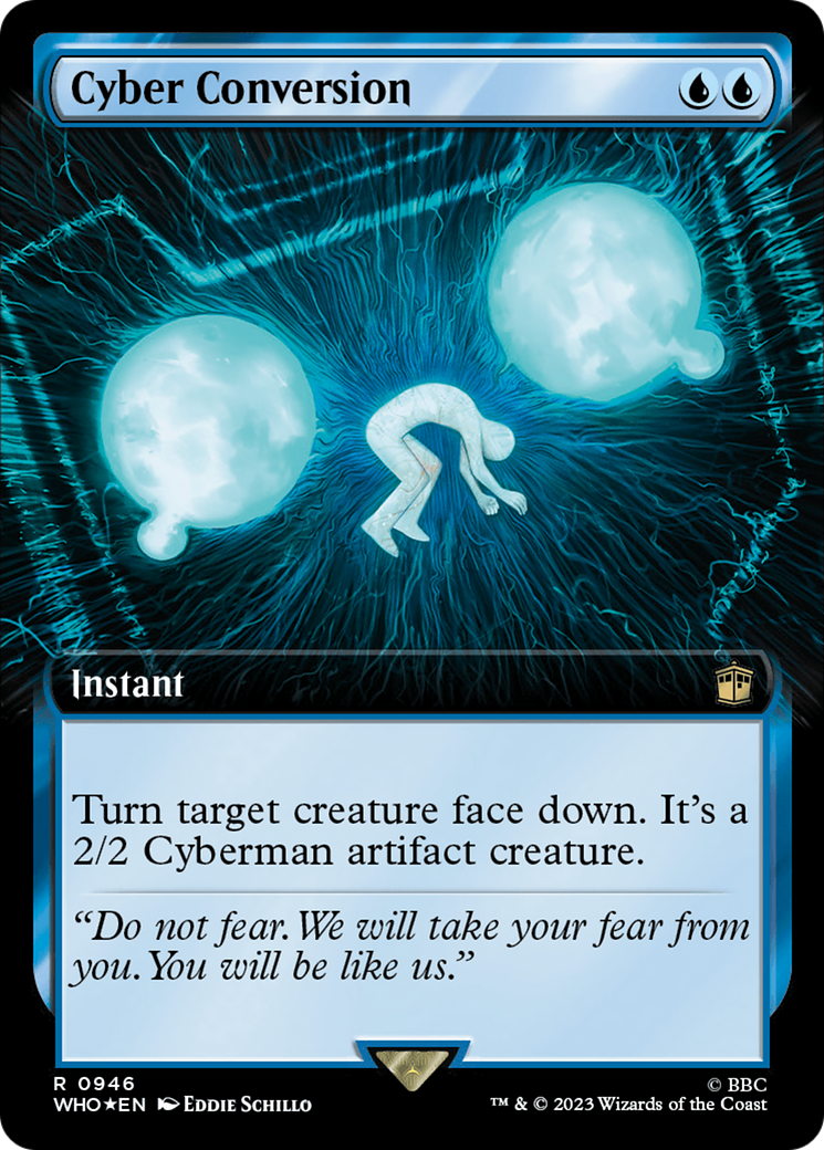 Cyber Conversion (Extended Art) (946) Surge Foil - Doctor Who
