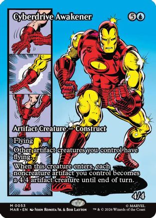 Cyberdrive Awakener (053) Foil - Marvel Universe