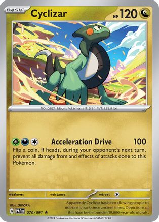 Cyclizar (70) Holofoil - Paldean Fates