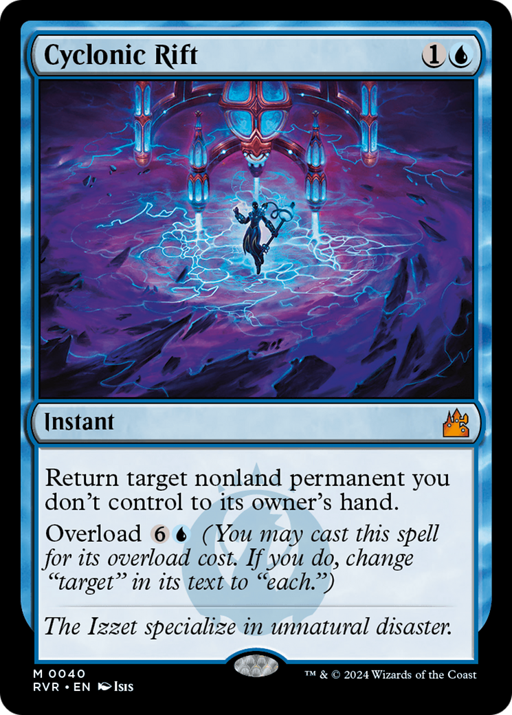 Cyclonic Rift (040) Foil - Ravnica Remastered